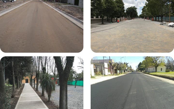 1994: Primeras pavimentaciones